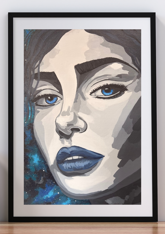 Born of the Stars Hand Painted Canvas
