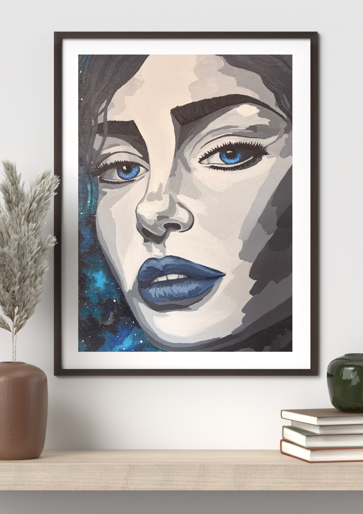 Born of the Stars Hand Painted Canvas