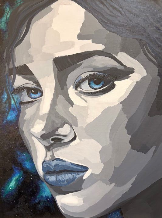 Keeper of the Stars Hand Painted Canvas