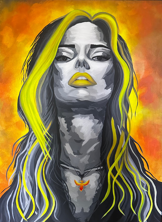 Reborn in Fire - Exclusive at Goose Green Gallery
