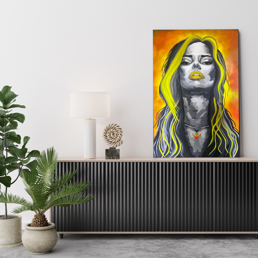Reborn in Fire - Exclusive at Goose Green Gallery