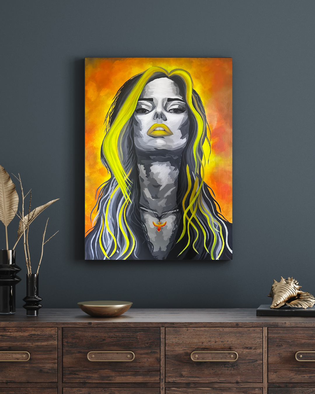 Reborn in Fire - Exclusive at Goose Green Gallery