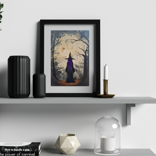 Season of the Witch Hand Painted Canvas